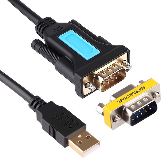 Adapter Usb Naar R232 USB naar RS232 Kabel - Seriële Adapter DB9 - Apparaten Verbinden ...