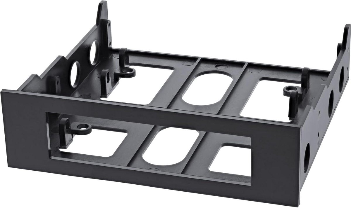 Floppy Inbouwframe - Floppy Frame - Installatie Floppy Drive - Met Schroeven - 5.25 inch - Zwart
