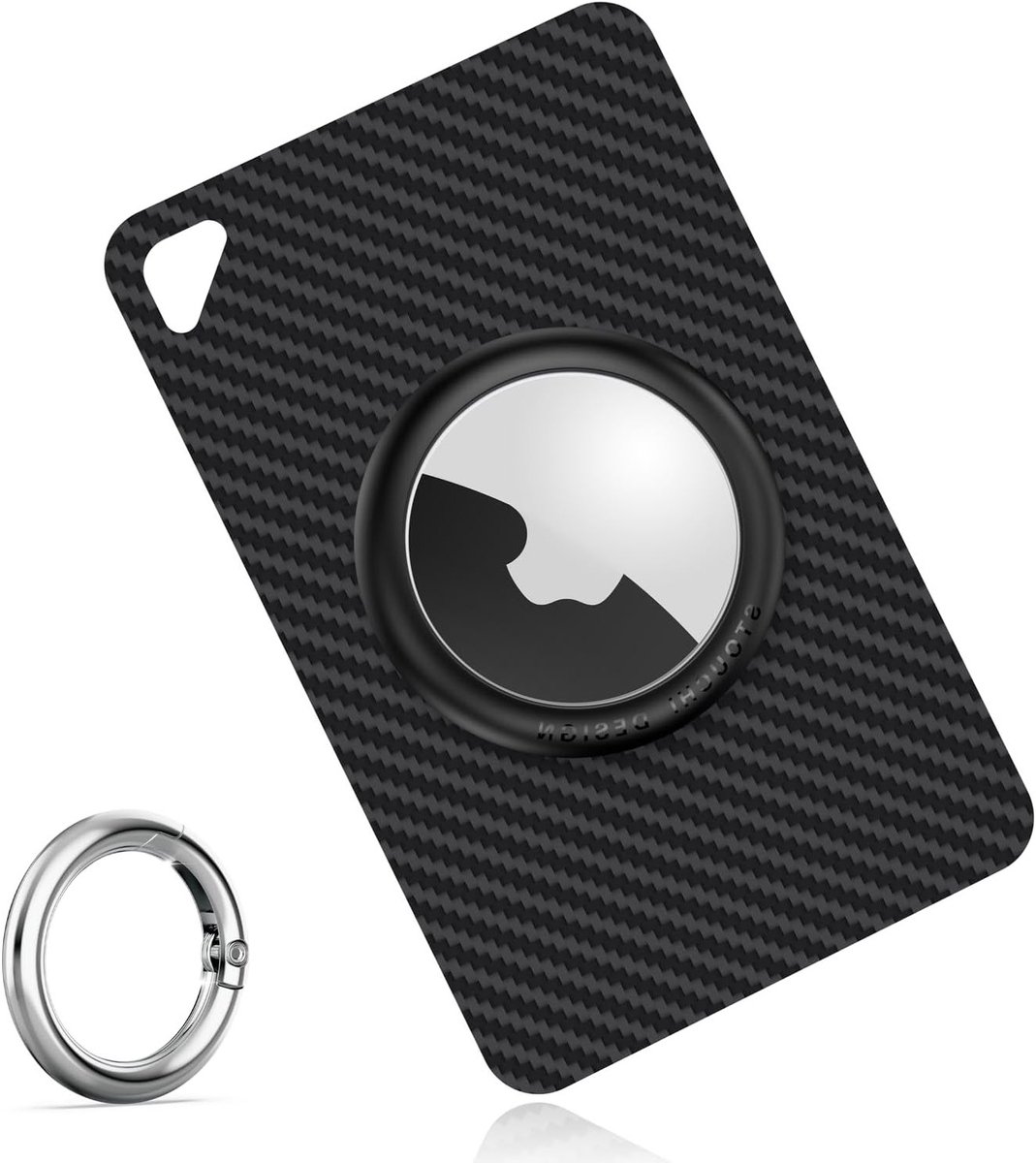 Dunne en Lichtgewicht Carbon Fiber Kaart Houder voor Creditcards - Geschikt voor Apple Wallet en Meer