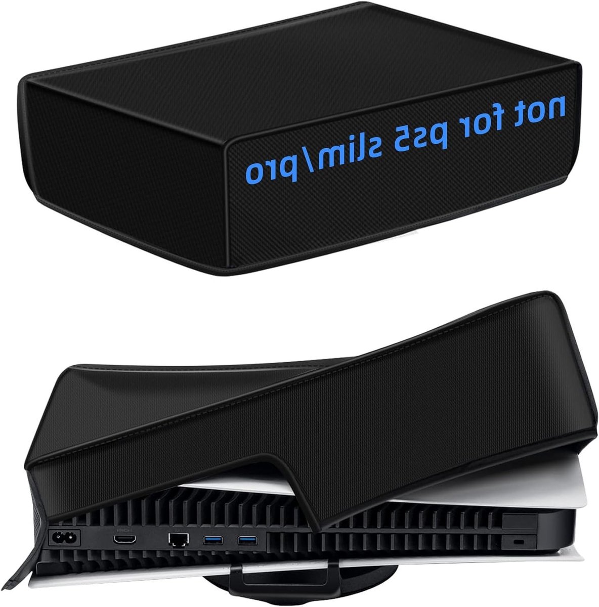 Splashproof Beschermhoes voor PS5 Console - Stofdichte en Waterdichte Cover voor Gaming Accessoires