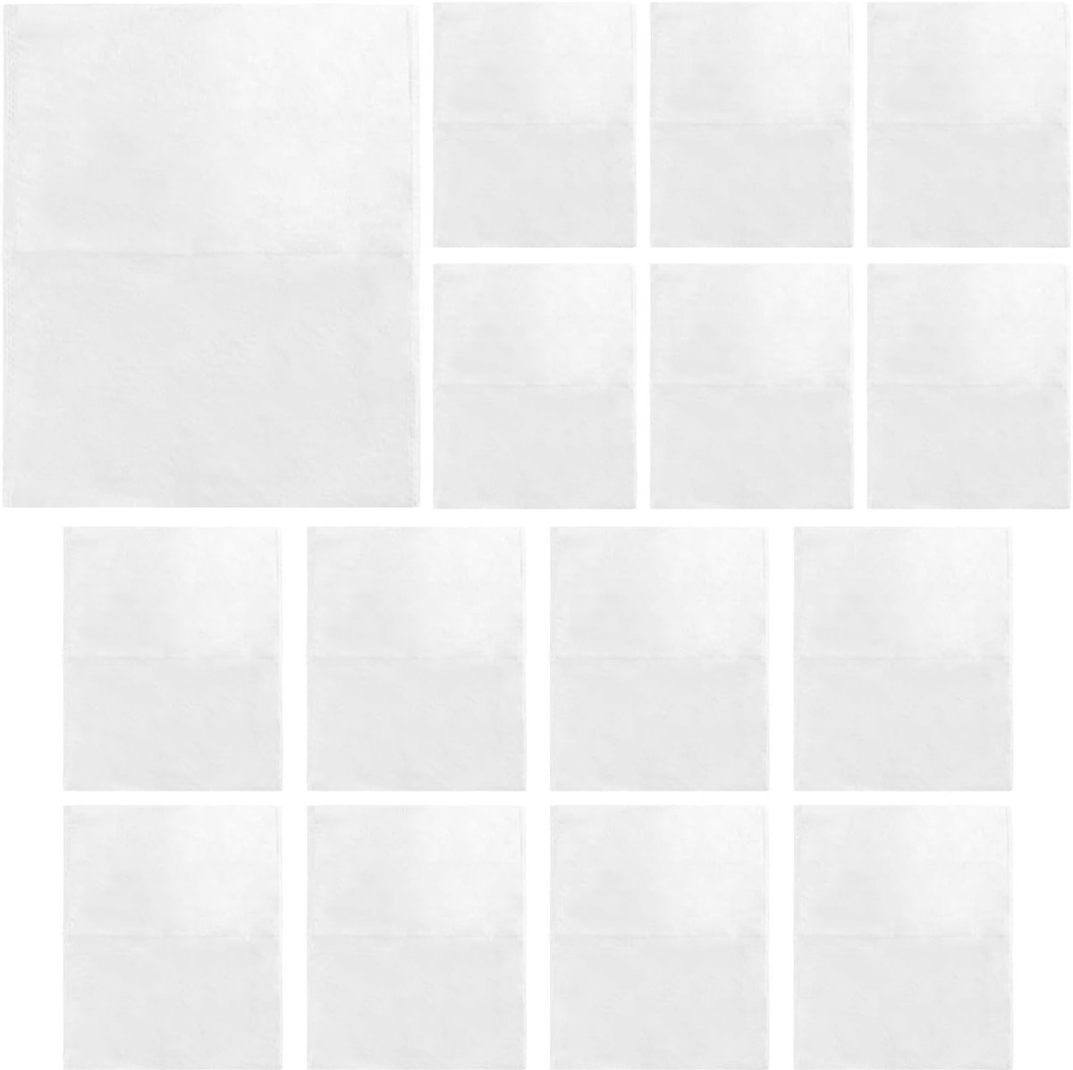 15 Stuks Make-up Beschermkapjes voor Kleding, Accessoires voor de Kleedkamer, Vlekbescherming en Schoonmaakgemak