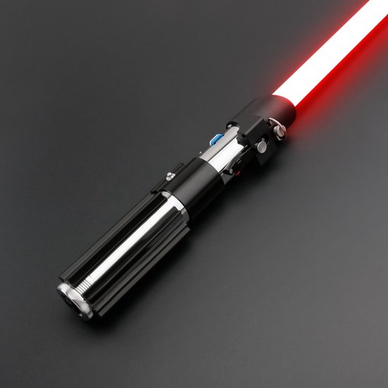 Raddsaber Star Wars Lightsaber Darth Vader EP5 NEW GEN! 2026 - Bluetooth app - Stalen Lichtzwaard - (S-RGB upgrade) 12 multi colors - Flash on clash - Zwaai geluid- ignition Effects/beweging