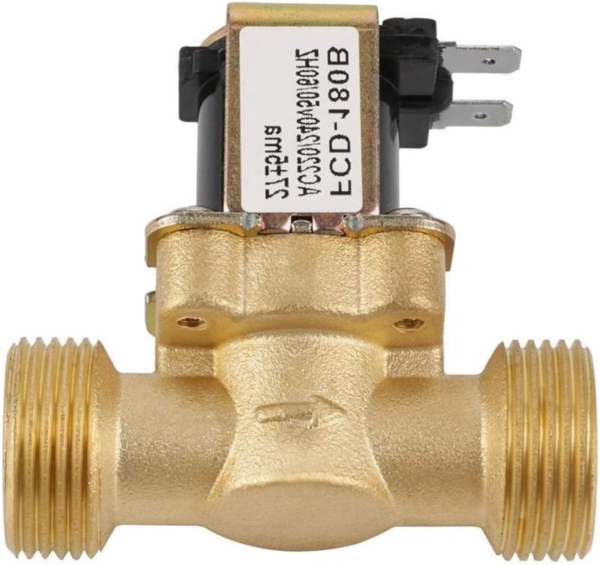 Tweeweg Waterinlaatklep - N/C Normaal Gesloten Elektronische Solenoidklep AC 220V 240V voor Waterbeheer en Irrigatie
