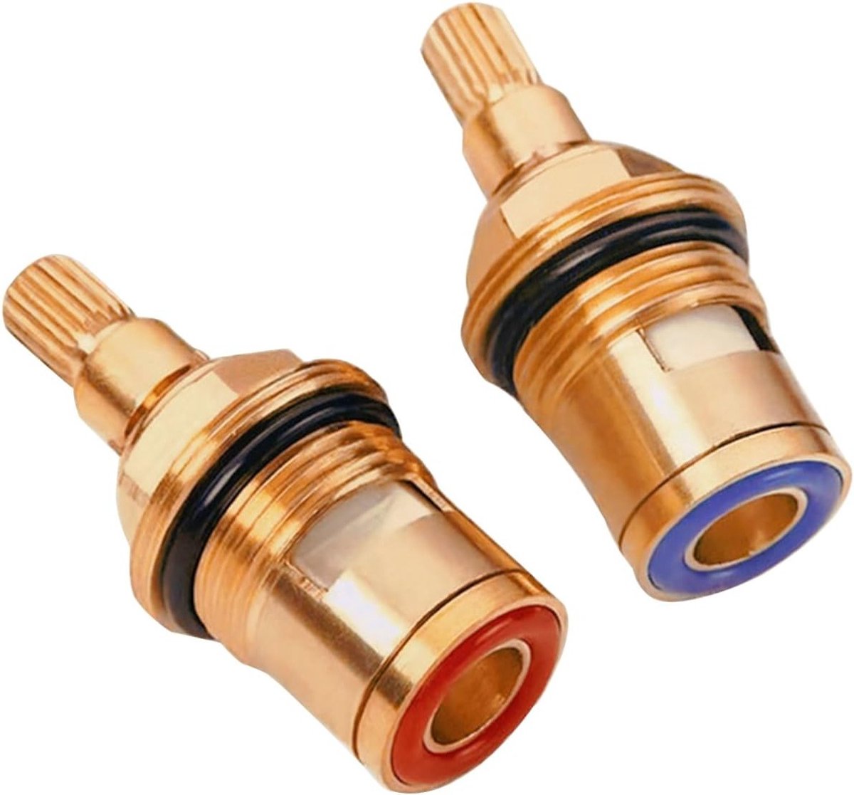 Vervangingsset voor Mengkraan - Keramische Cartridge Ventielen voor Warm en Koud Water, Geschikt voor Keuken en Badkamer, Duurzaam en Betrouwbaar
