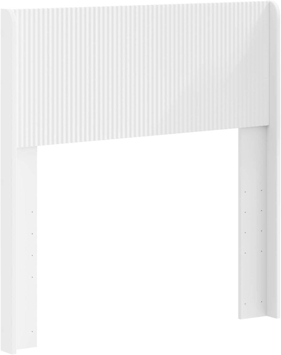 vidaXL - Hoofdbord - Wit - PB