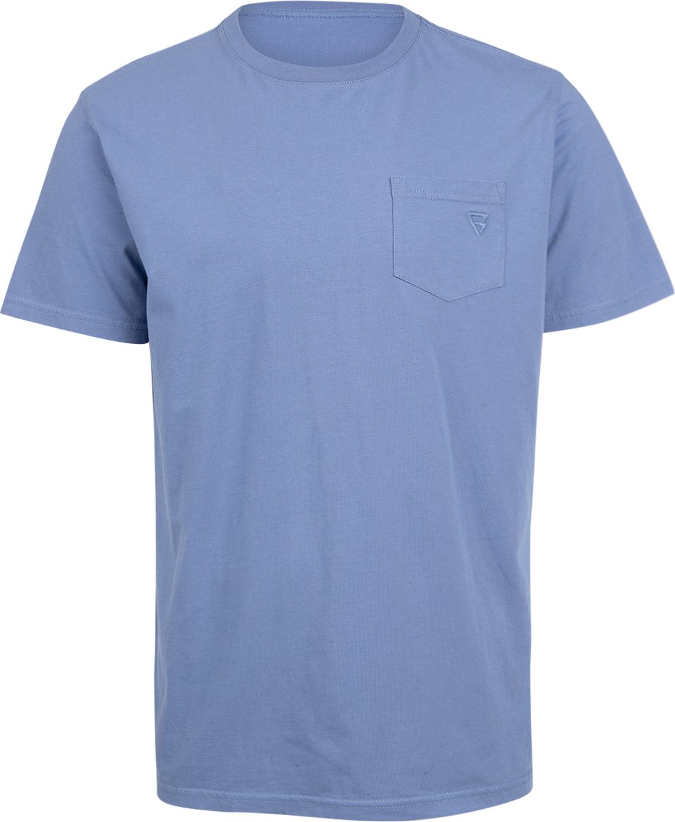 Brunotti Axle T-Shirt Grayblue T-Shirt Heren 100% Katoen XL Greyblue