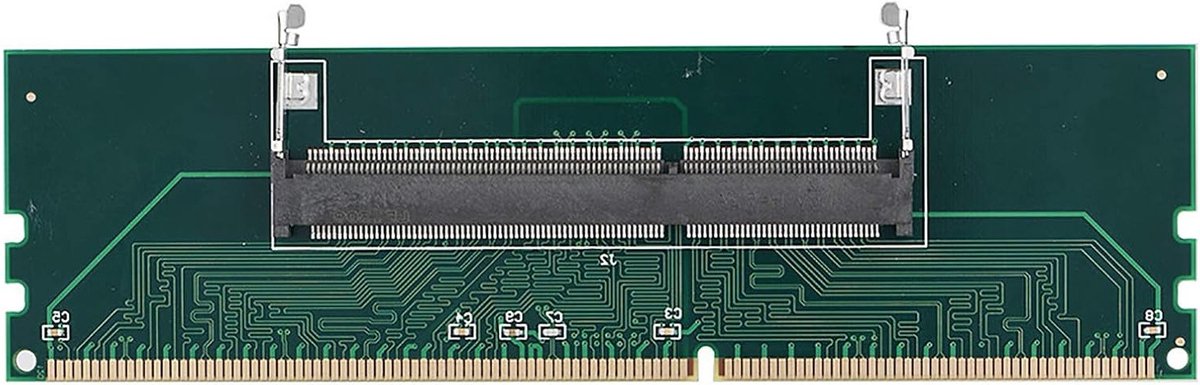 Laptop SO-DIMM 204 to 240P Convert Card voor DDR3 Desktop DIMM Socket en RAM Geheugen Adapters