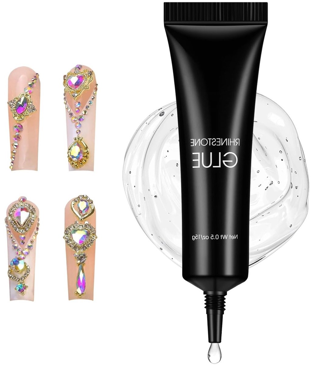 Super Hechting Gel voor Nail Art met Rhinestones en 3D Decoratie - 15g