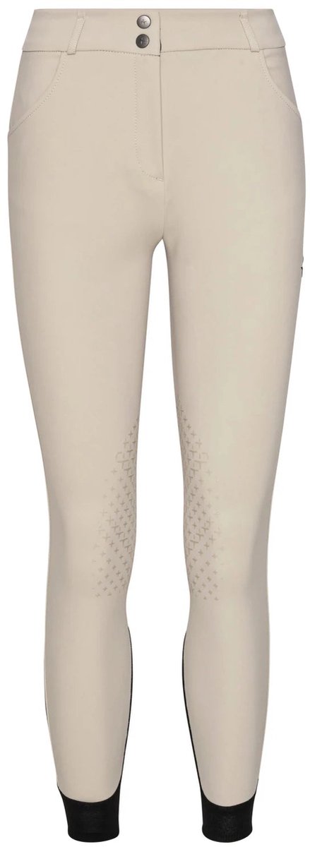 Trolle Mid Rise Rijbroek Kniegrip Dames XS Sand