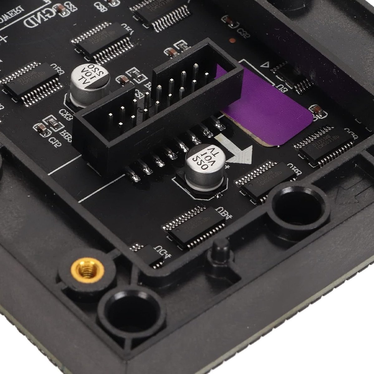 Full Color RGB LED Display 64x32, 2.5mm Pitch Scherm met Hub75 Interface voor Levendige Beelden