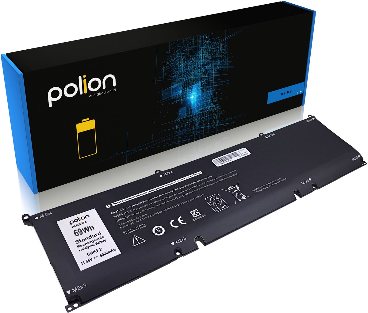POLION - Bateria - Laptop - 6000mAh - Li-Poly