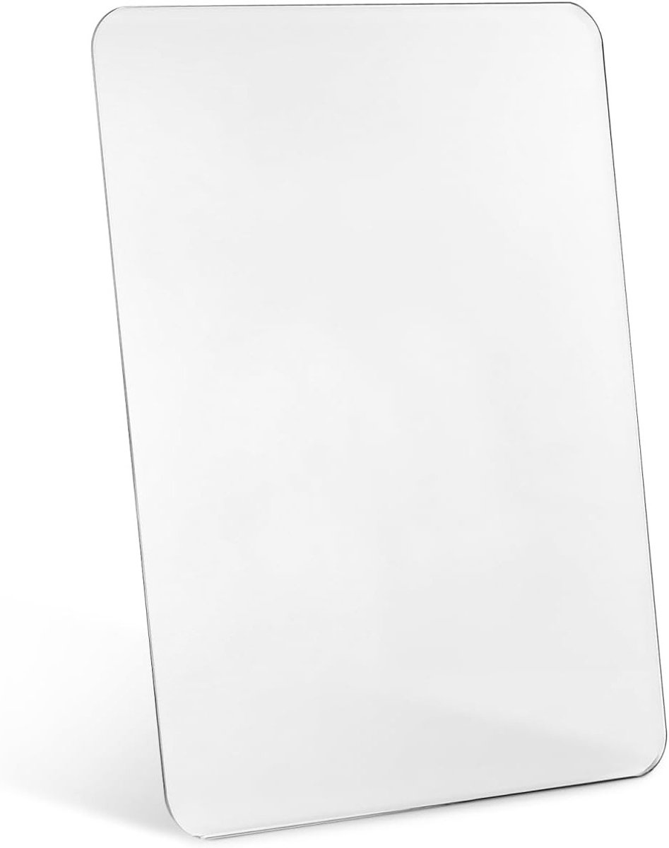 Glazen Muismat voor Bureau - Antislip Desk Protection Mat - Transparante Gaming en Computer Desk Pad voor Optimaal Gebruik