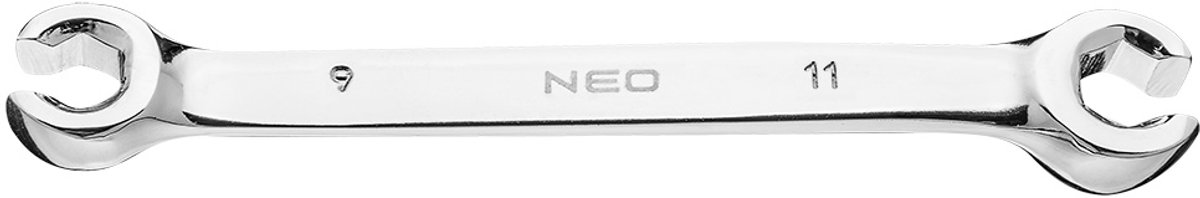 NEO - Pijpsleutel - 9 x 11 mm - Chroom-vanadiumstaal - TÜV Certificering