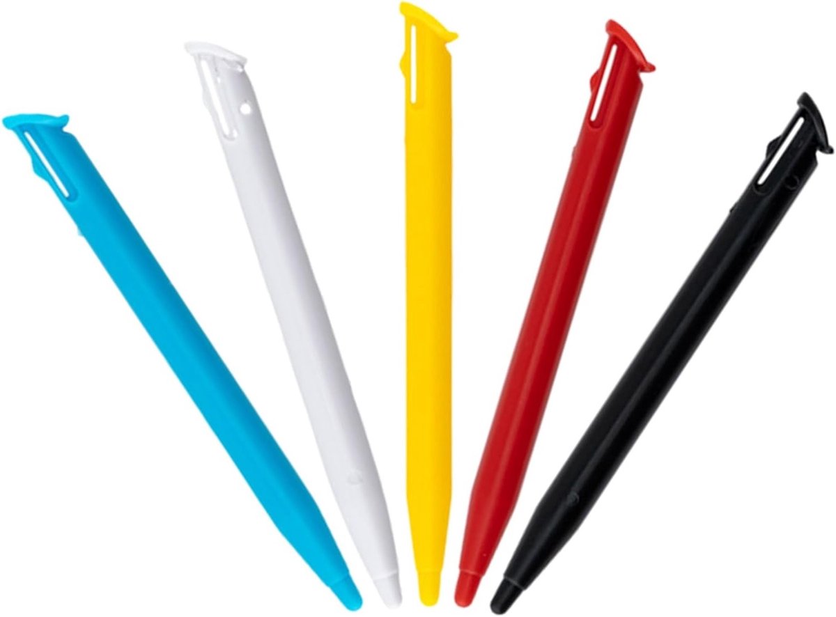 5 Stuks Stylus Pen voor Touchscreen, Geschikt voor Nintendo 2DS XL, Precisie en Comfort