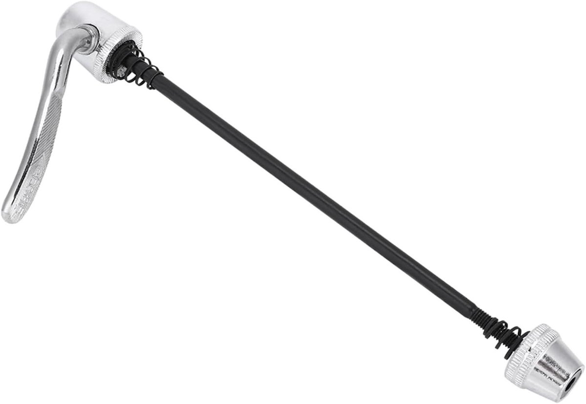 Fiets Snelspanner - Reserveonderdeel - Indoor Training - Roestvrij Staal - 174 mm - Zilver