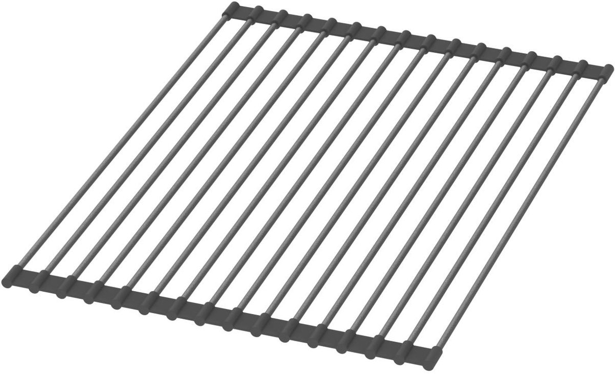 Pure.Sink Prestige rolmat spoelbak Gun Metal PPGRM40-61