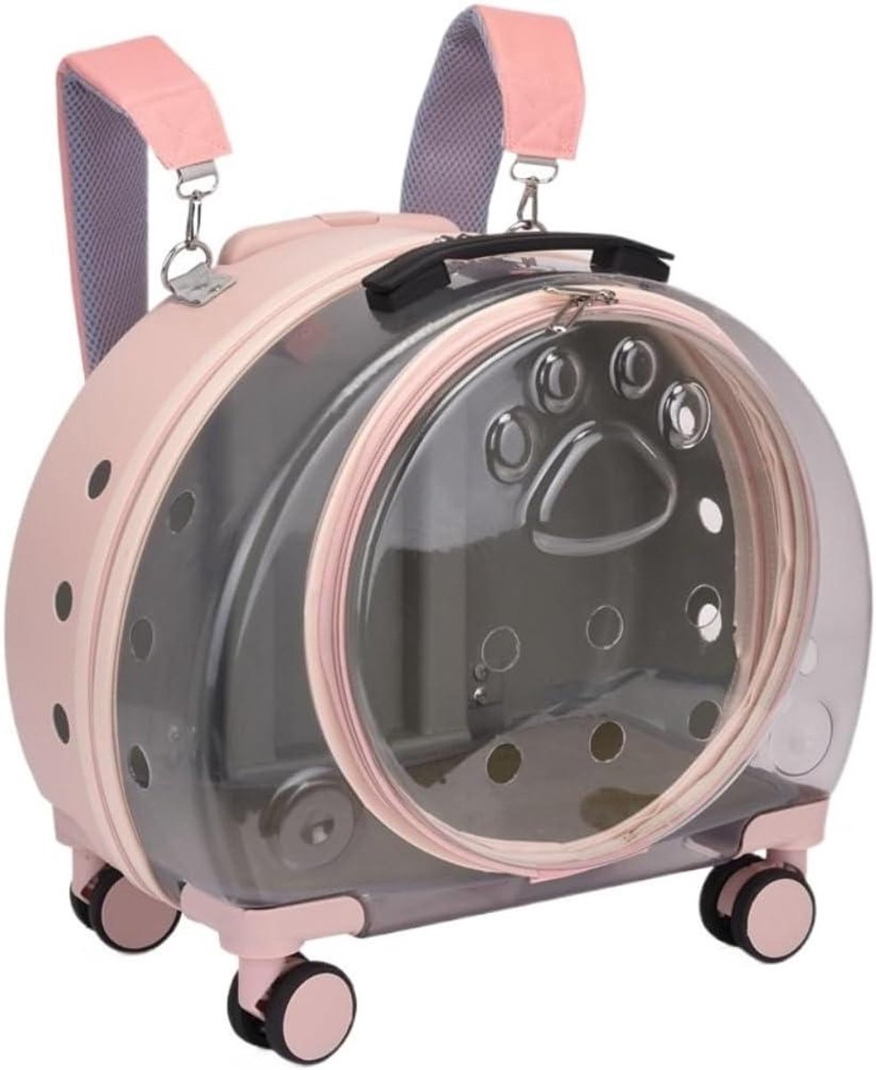 Draagbare Huisdier Koffer - Reis Capsule - Veilig Vervoer - Grote Capaciteit - 4.4 kg - Groen