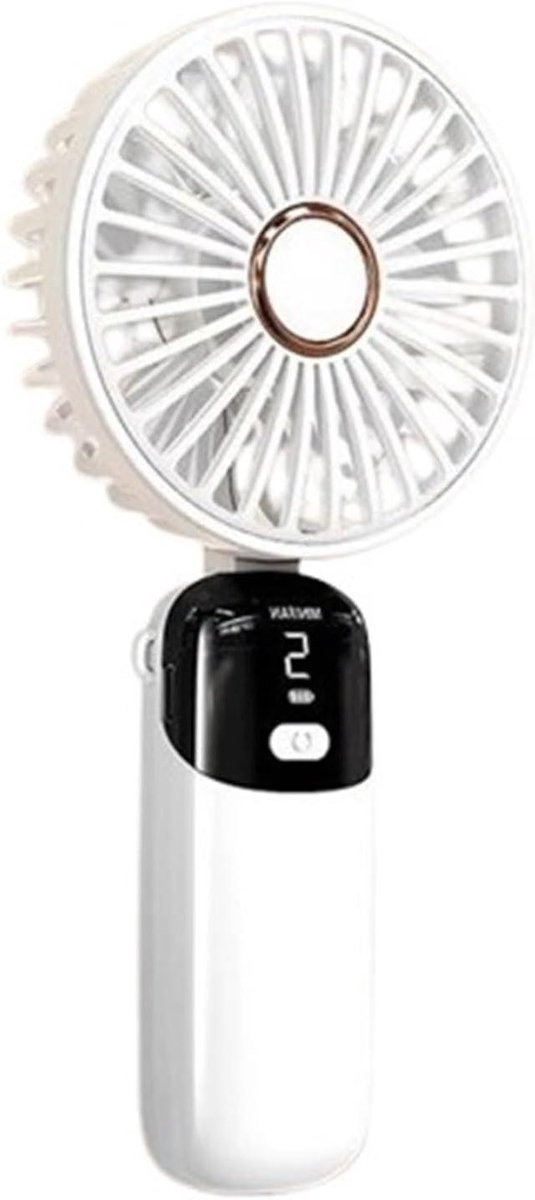 Handventilator - Draagbare ventilator - Koelte Onderweg - Stil Ontwerp - One Size - One Color