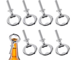 Bottle Opener Set - 8 Pcs Corkscrews - Multifunctional Keychain - Wijnflesopener voor Thuis - Bruiloft - Restaurant - Bar