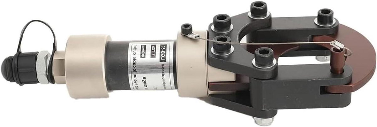 Hydraulische Kabelknipper - Draadknipper Kabelsnijder - Kabels Doorsnijden - Haakvormige Open- en Sluitkop - Tot 50 mm - Zwart