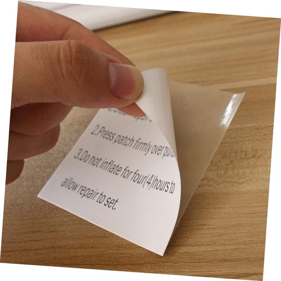 Reparatie Patches - Waterdichte Tape - Tent Herstellen - Weerbestendig - 8 Stuks - Transparant — afbeelding 2