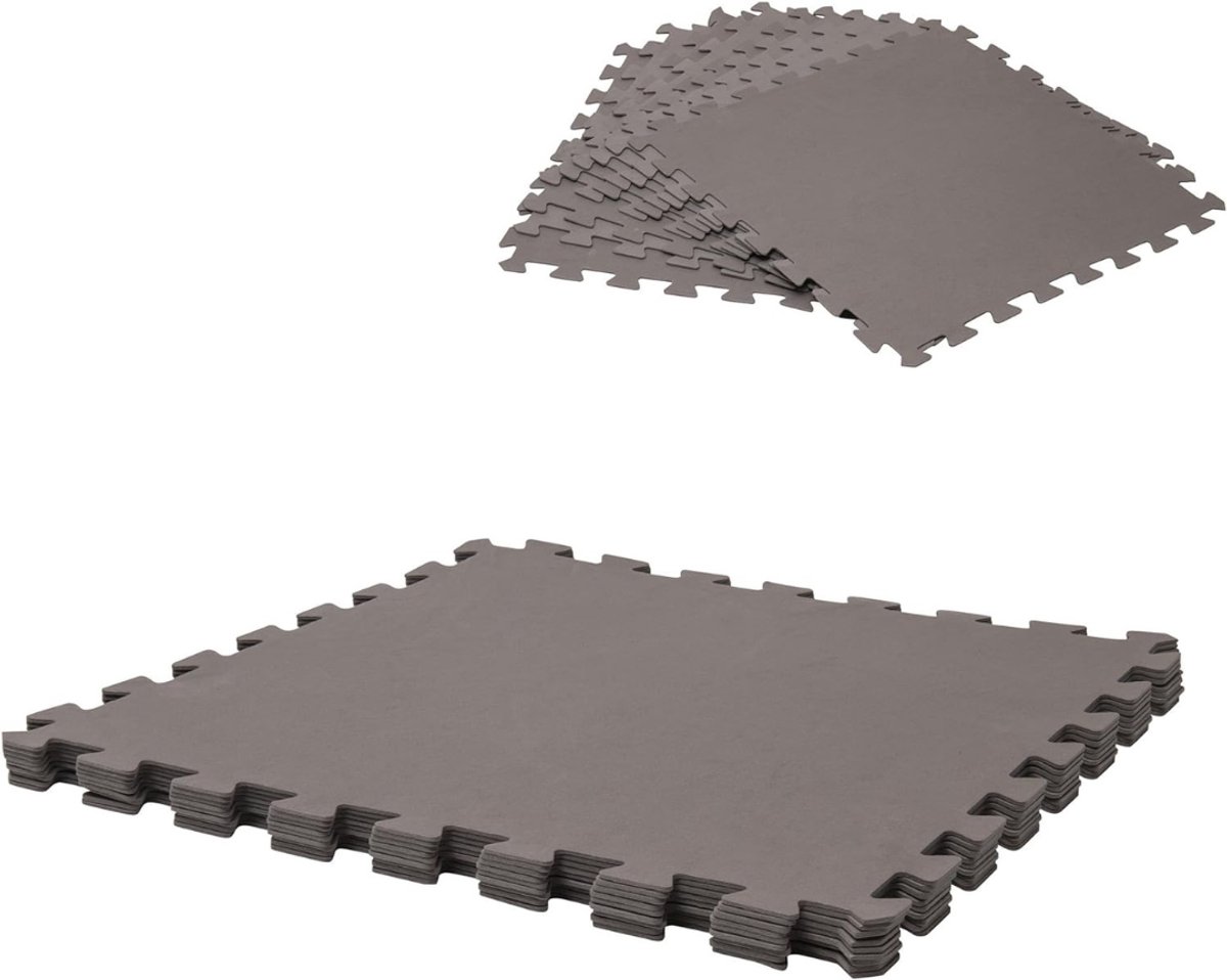 ZMR® Zwembad Tegels - Zwembadtegels - Tegels Zwembad - Grijs - 51cm x 51cm x 4cm