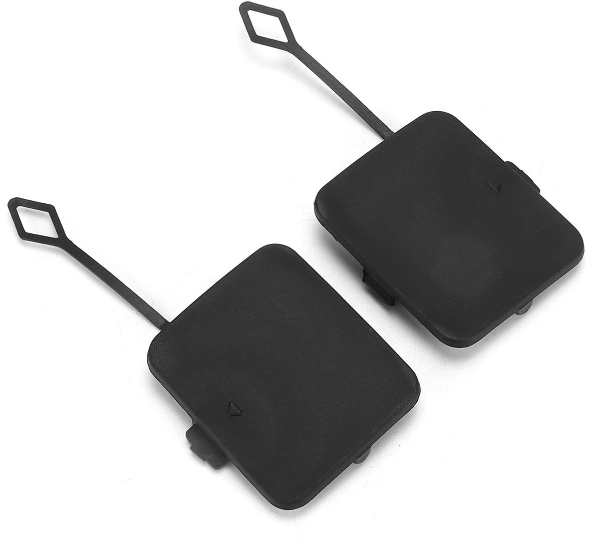 Dailygoods- Trekhaakafdekking Achterbumper - Vervanging voor X3 F25 2011-2014 - Zwart ABS - Duurzaam Materiaal - OE 51127272415 - Betrouwbare Pasvorm - Bumperafdekking