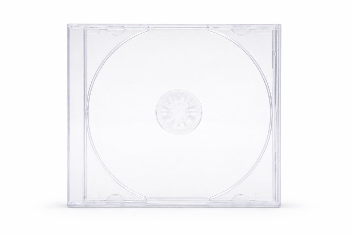 Dailygoods- CD Cases Pack van 50 - Enkele Hoesjes - Duidelijke Bescherming - Ruimtebesparend - Voor CD/DVD/Blu-ray - Duurzaam Ontwerp - Mediaopslag