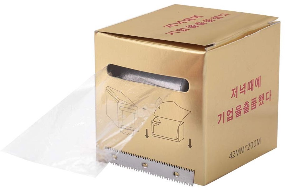 Dailygoods- Tatoeagefolie Transparant - Barrièrefolie - Wenkbrauwfolie - 1 Stuk - Volwassen Leeftijdscategorie - Comfortabele Winkelervaring - Tatoeagefilm
