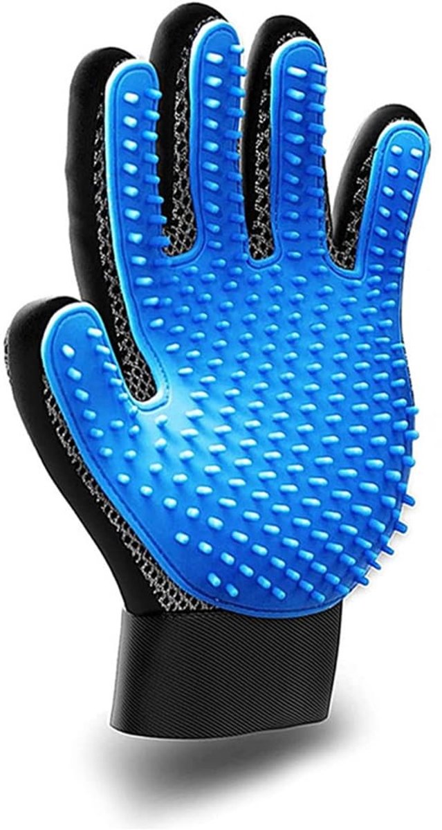 Dailygoods- Vachtverzorgingshandschoenen Zacht - Massagehandschoenen - Verwijderen Dierenharen - Vachtverzorgingsborstel - Voor Katten/Honden/Konijnen - Effectieve Haarverzorging - Dierenverzorgingshandschoenen