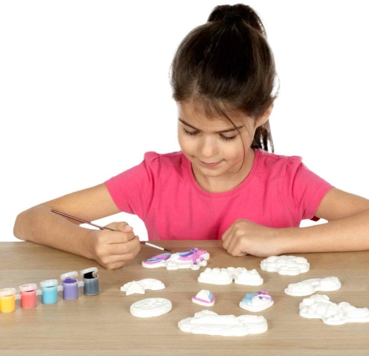 SES Creative - Hobby Pink - Gieten en Schilderen - Eenhoorns - Knutselen Meisjes - Sneldrogend - Vanaf 5 jaar — afbeelding 7