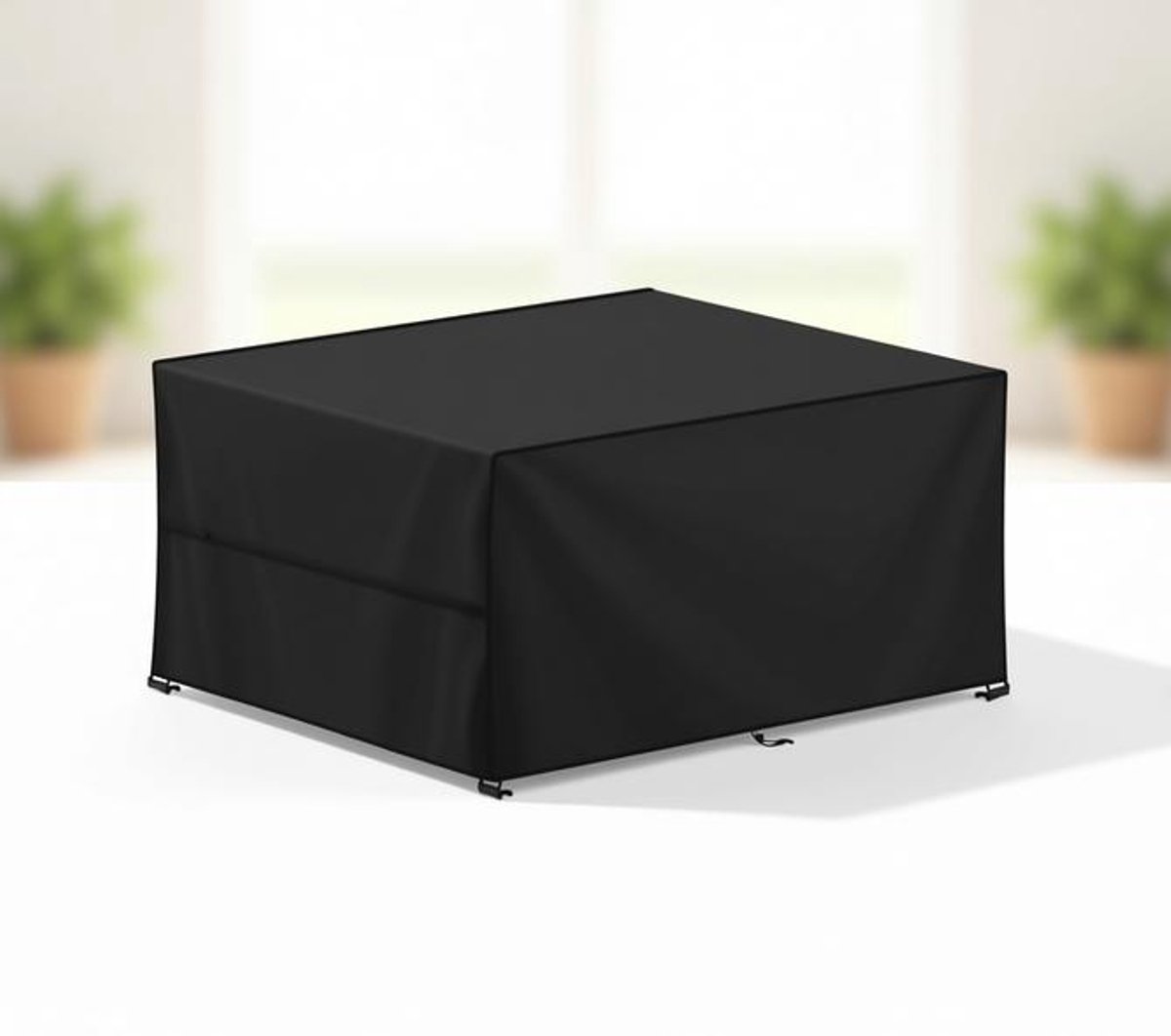 ElleMooi Waterdichte Tuintafelhoes 120x80x75cm - UV-Bestendig en Winddicht Beschermhoes voor Tuinmeubelen
