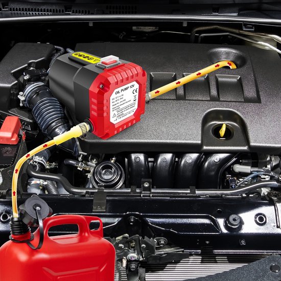 Cellista 12V Oliepomp - Elektrische Olie Afzuigpomp - Diesel Transferpomp - Olieverversingspomp voor Auto Boot Motor Camper - 100W — afbeelding 2