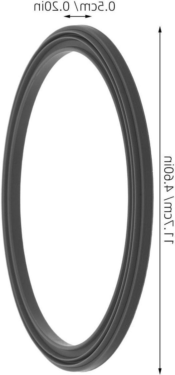 Set van 2 Levensmiddelenveilige Silicone IJs Maker Dichtingen, Lekvrije Vervangingsaccessoires voor IJs, Duurzame Silicone Seal — afbeelding 5