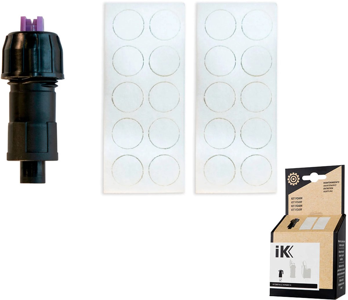 iK onderhoudsset voor iK Foam 1.5 + Foam Pro 2 drukspuit
