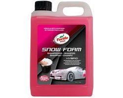 Turtle-Wax – Snow-Foam-Shampoo – Formule met een hoog schuimend vermogen - Reinigt, & beschermt – Geeft glans – Veilig voor alle oppervlakken - pH gebalanceerd - 2,5 Liter
