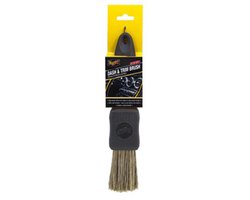Meguiar’s Dash & Trim Brush – Interieurborstel Auto – Verstelbare Zachte Borstelharen – Auto Detailing Borstel