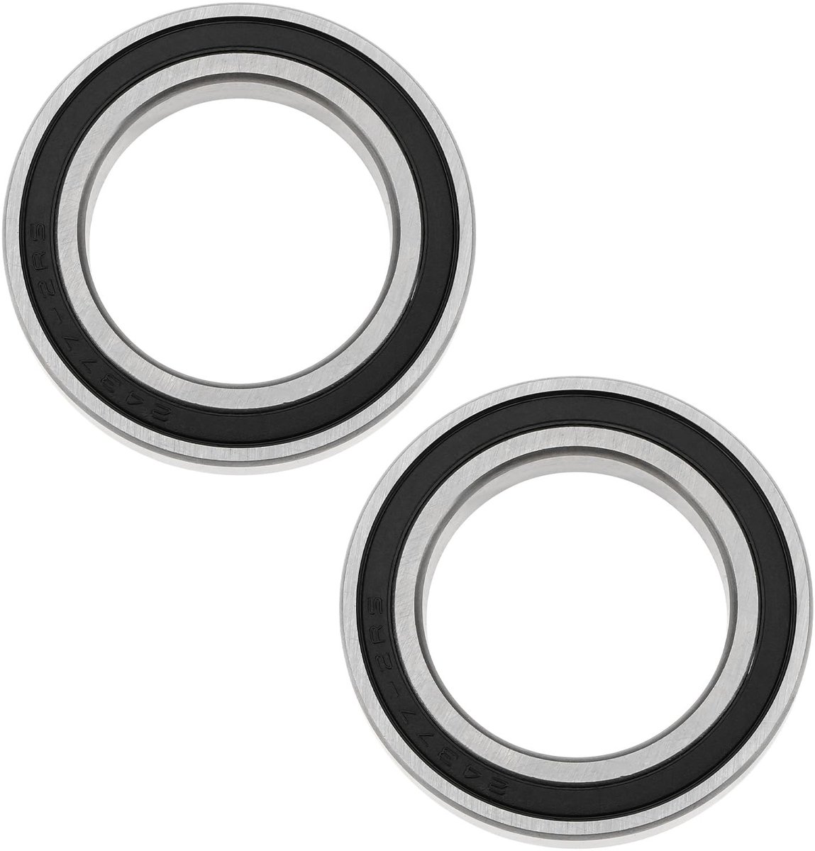 ZEYNOMAX- Fietskogellager 24x37x7mm - Set van 2 - Dubbel Sealed - Chroomstaal - Ideaal voor Fiets Bottom Bracket - Verbeterde Prestaties - Fietslager