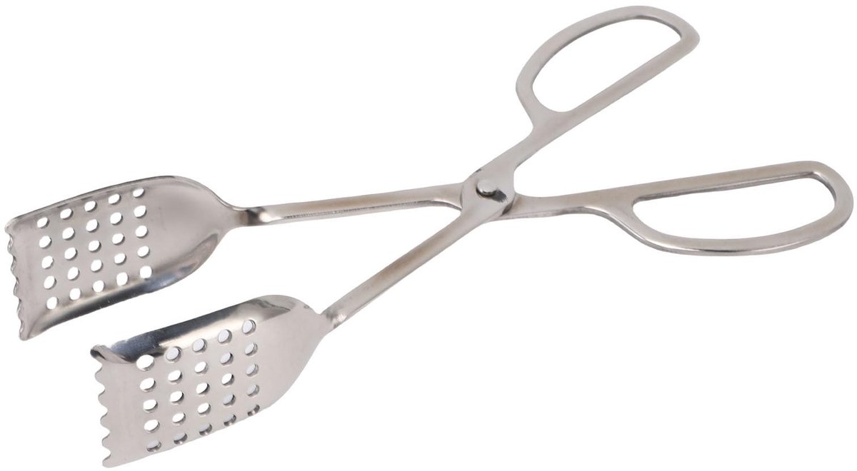 SMOAKEZ- Broodtang Roestvrij Staal - Keukentang - Serveertang - Ergonomisch Handvat - Antislip Grip - Robuust Ontwerp