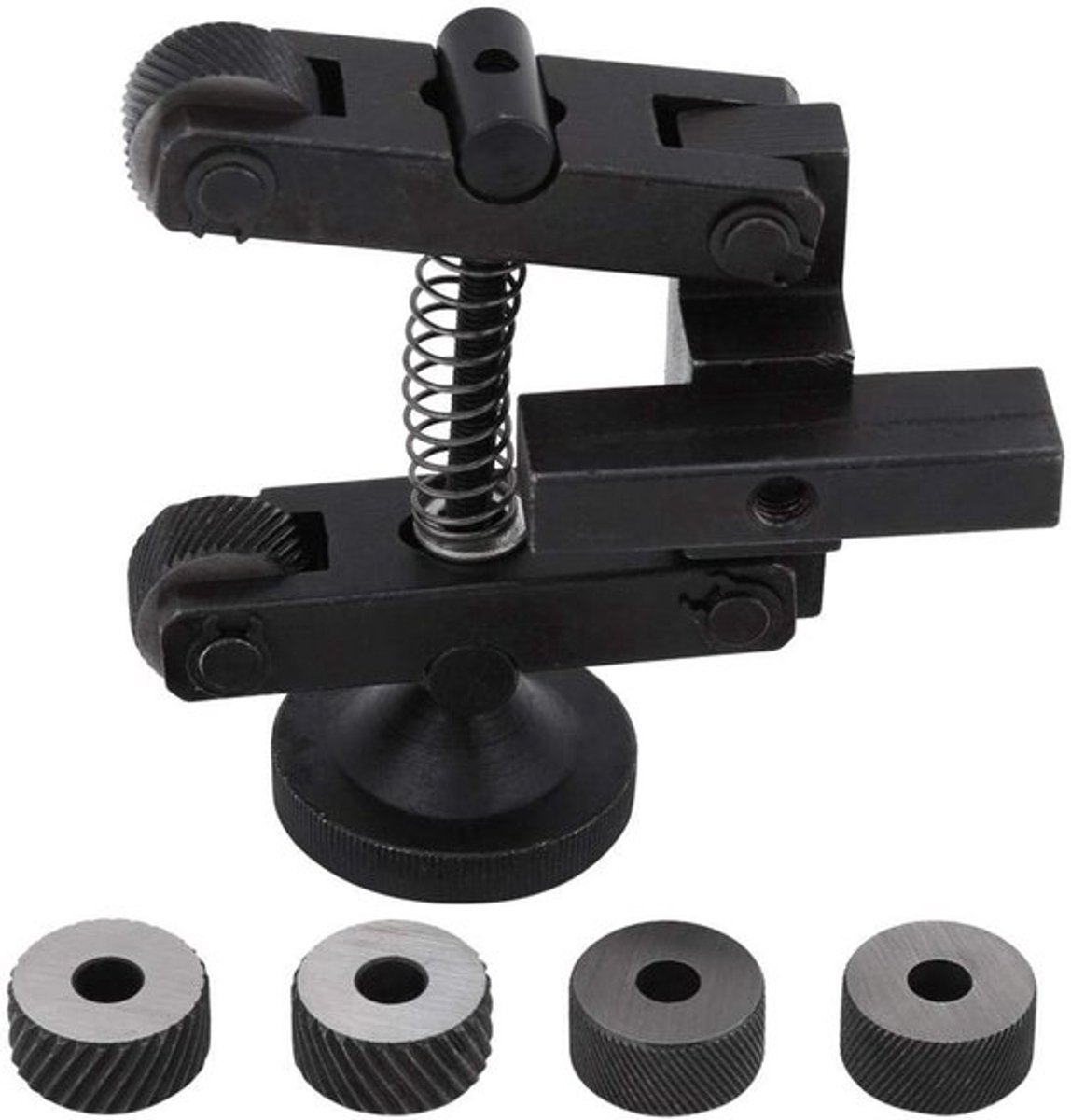 Allecto - Stalen Dubbel Wiel Kartelgereedschap - Precisie gereedschap