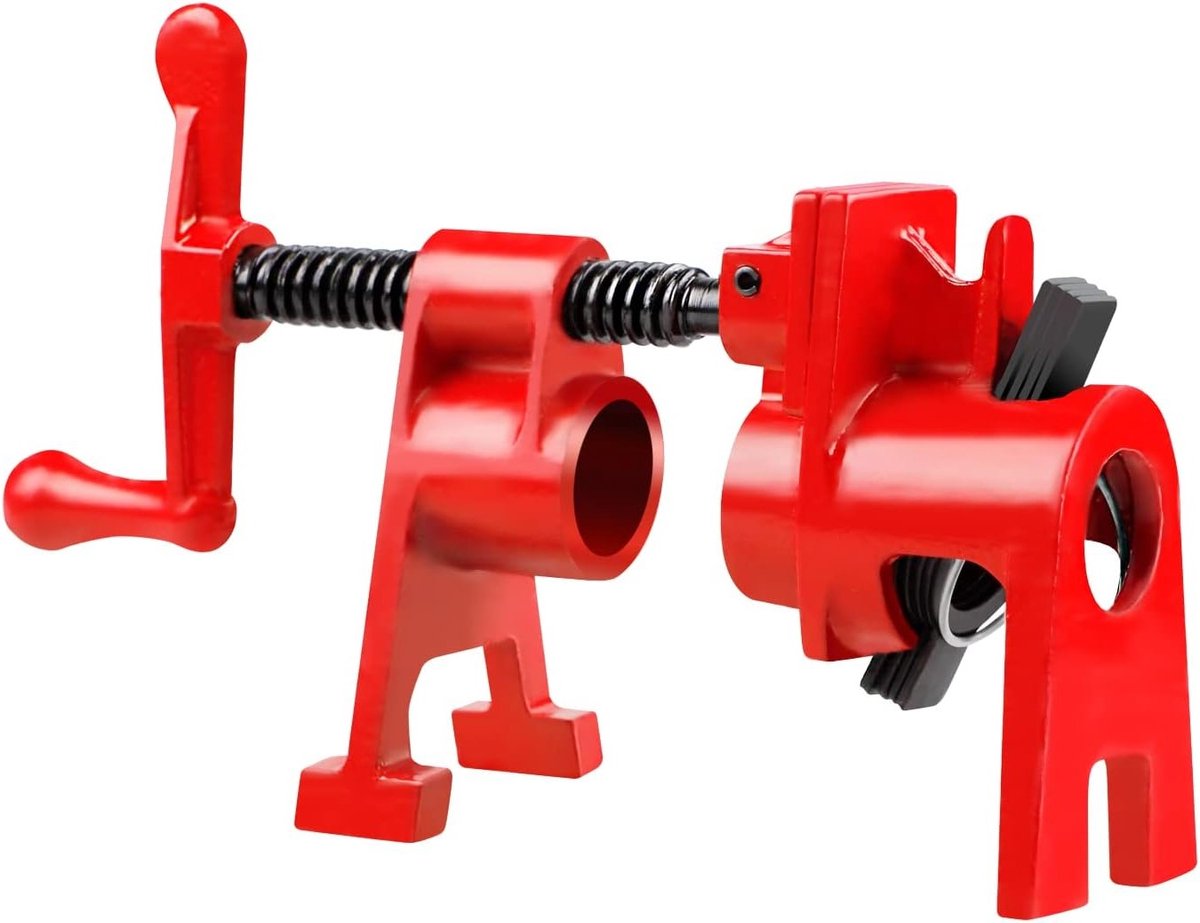 Set van 4 Buisklemmen - Snelle Ontgrendeling - 3/4 Inch