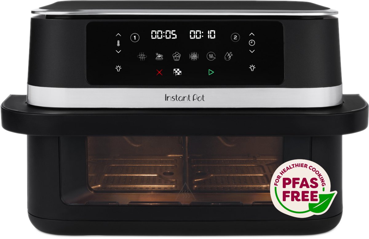 Instant Pot Vortex Versazone 12L Zwart Air Fryer