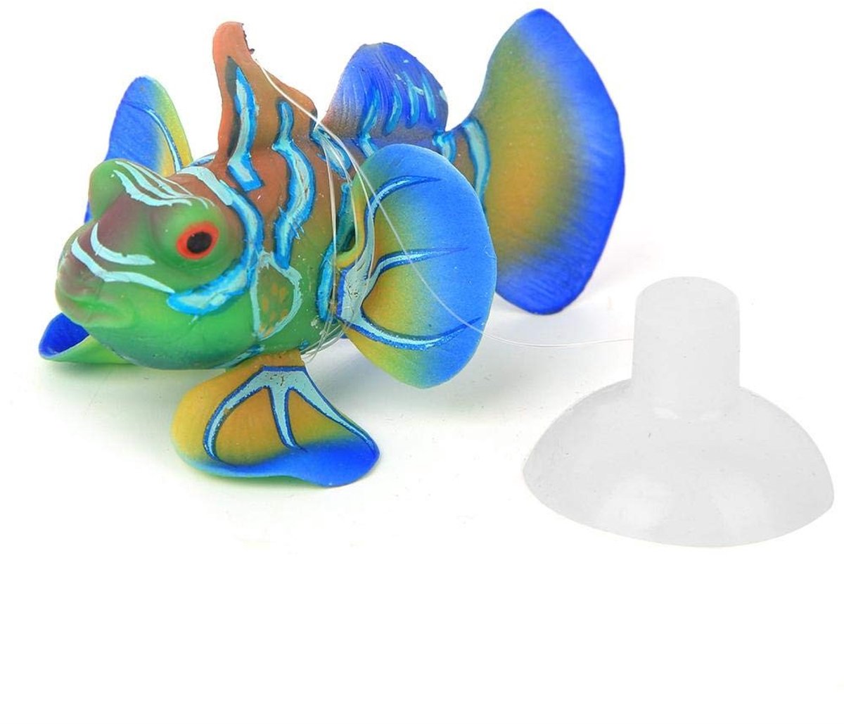 Dailygoods- Aquariumdecoratie Gloeiende Siliconen Vissen - Kunstmatige Tropische Vis - Realistisch Ornament - Lichtgevende Decoratie - Milieuvriendelijk Materiaal - Prachtige Aquariumomgeving - Aquariumornament