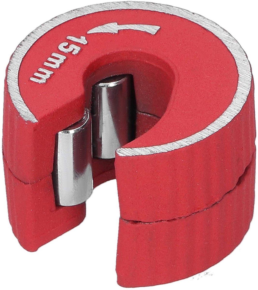 Dailygoods- Pijpsnijder 15 mm - Antislipfunctie - Zinklegering - Koperen/Aluminium Buizensnijder - Snijgereedschap - Comfortabel in gebruik