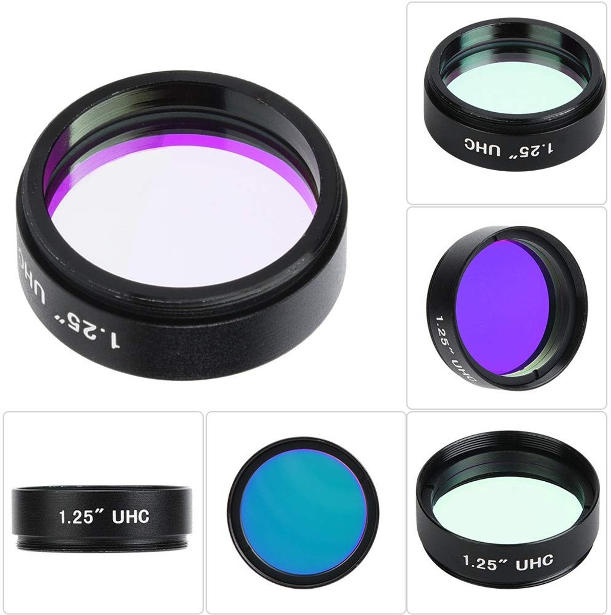 Dailygoods- Filter UHC Lichtvervuiling Remmend - Astronomische Telescoop - Oculairlens - Aluminiumlegering - Duurzaam - Hoge Temperatuur Bestendig - Telescoopfilter