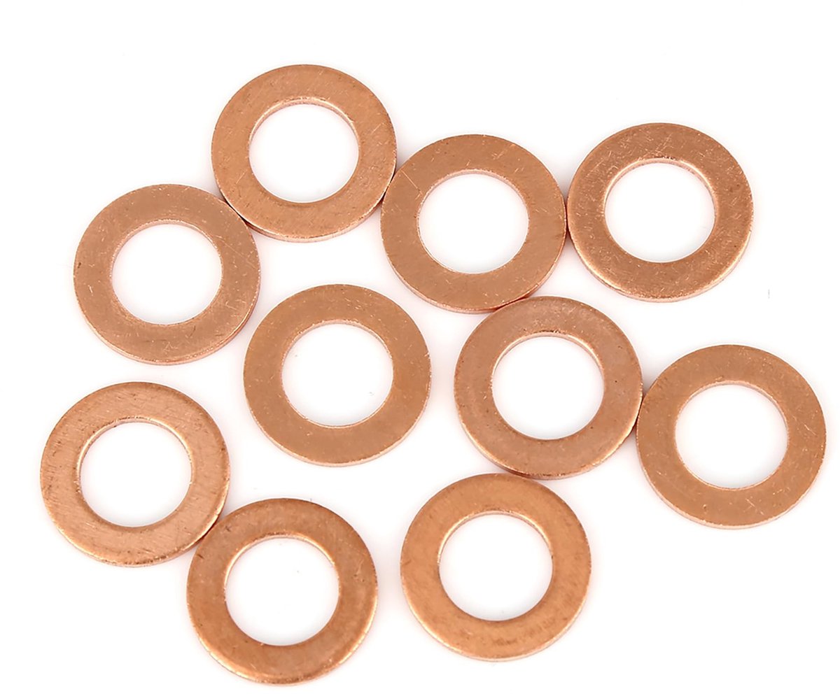 Dailygoods - Set van 20 Koperen Afdichtingsringen 12x17x1.5mm voor Diverse Toepassingen
