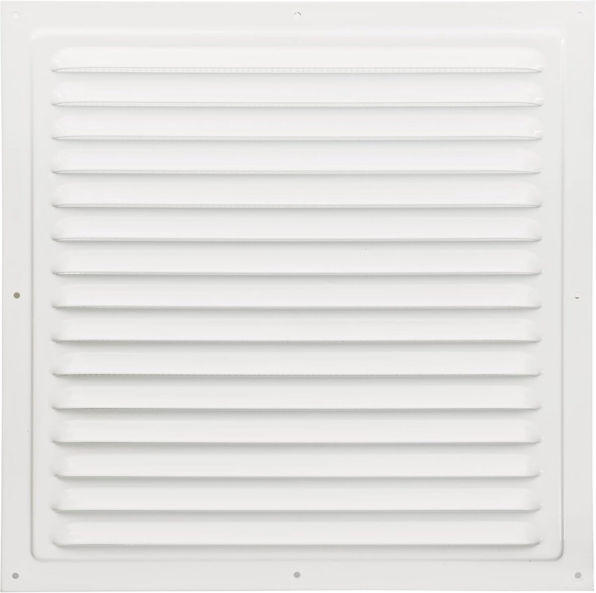 Ventilatierooster Metaal - Afdekrooster - Ventilatie Afdekken - Insectenbescherming - 30x30 cm - Wit