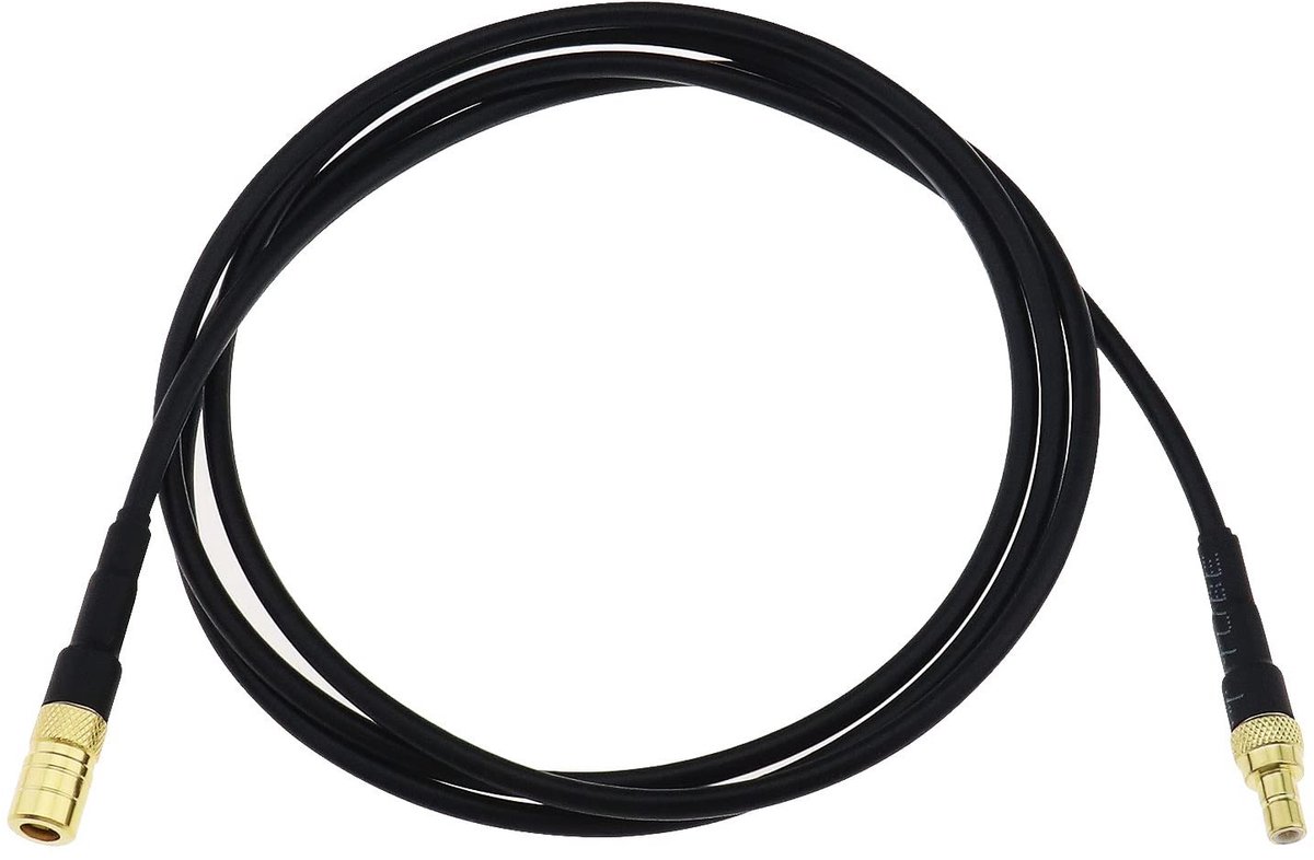 Dailygoods- SMB Kabel 1M - SMB Mannelijk/SMB Vrouwelijk - RG174 - Antenne Kabel - Coaxkabels - Compatibel met Sirius XM - Antennekabel