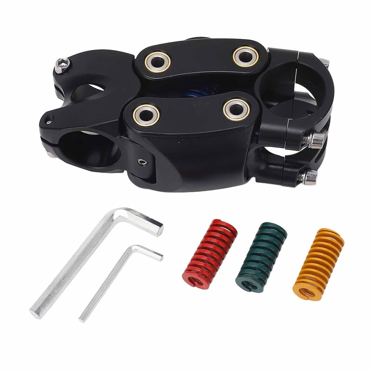 Dailygoods- Fietsstuurpen Schokabsorberend - Aluminiumlegering - Ophangstang - Veeropties - Hoge Sterkte - DU-Koperen Huls - Fietsophangstang