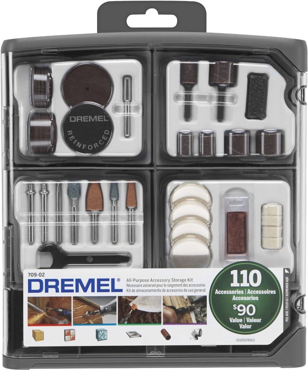Roterende gereedschapsaccessoires - Multifunctionele set - Klusprojecten uitvoeren - 110-delige set - 462 x 1842 cm - N.v.t.